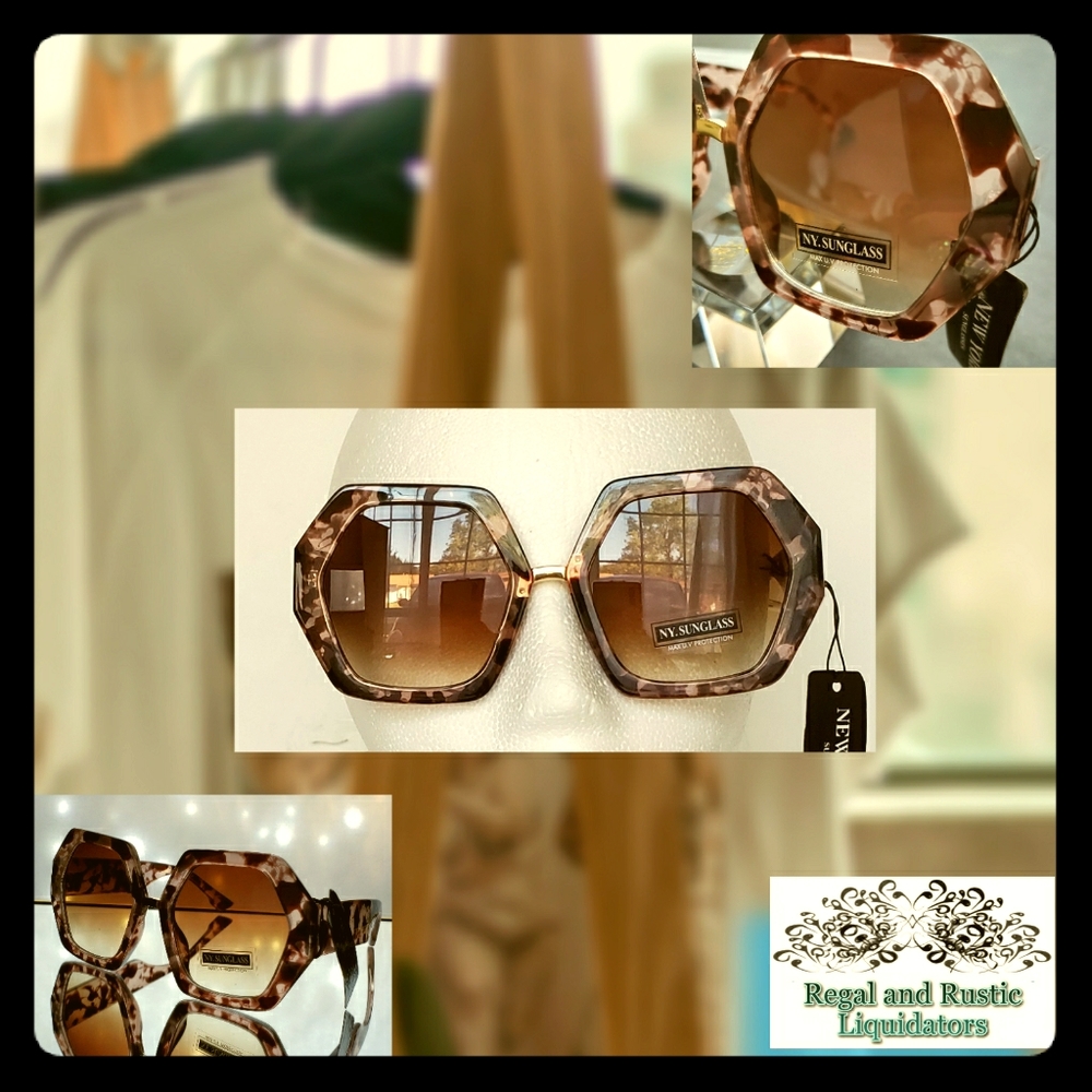 🤎 Brown Designer Inspired Oversized Sunglasses